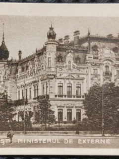 Fotografie, Bucuresti, Ministerul de Externe, 1936 (cladire demolata in 1946)