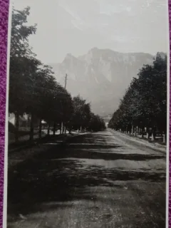 Fotografie, Busteni, Bulevardul Carol, 1930