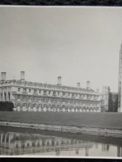 Fotografie, Cambridge, Clare College, 1926