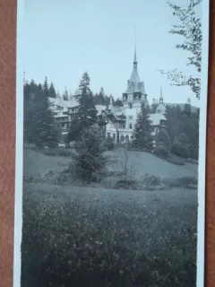 Fotografie, Castelul Peles, Sinaia 1927