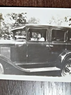 Fotografie CDV, autoturism perioada interbelica