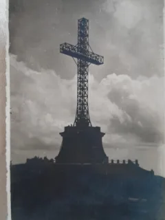 Fotografie, Crucea Eroilor, Caraiman, perioada interbelica