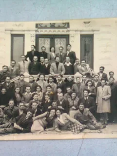 FOTOGRAFIE DE GRUP, COLECTIVUL SCOLII MEDII DIN BRAILA