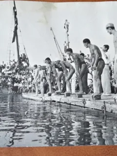 Fotografie de la CampionatulNational de Natatie, Albania 1948