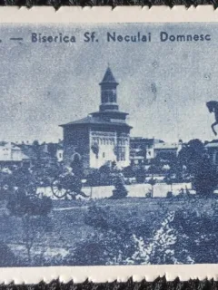 Fotografie, Iasi, Biserica Sf. Niculai Domnesc, perioada interbelica