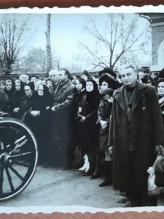 Fotografie, inmormantare la Galati, perioada postbelica