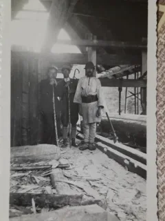 Fotografie, Joagar din Valea Raului Mare, 1932