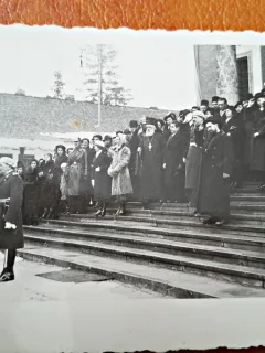 Fotografie, militar la festivitate, perioada interbelica