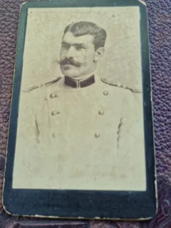 Fotografie militar, tip CDV