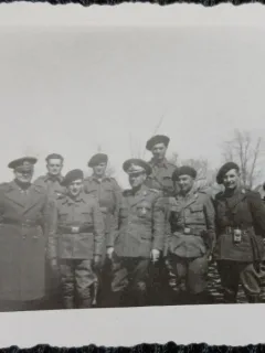 Fotografie, Militari ai armatei romane, vanatori de munte, 1944