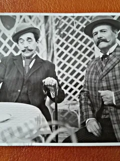 Fotografie Misu Fotino intr-o sceneta de Caragiale