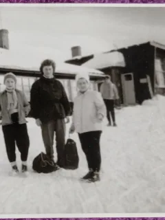 Fotografie, Muntii Bucegi, Clabucet plecare, 1966