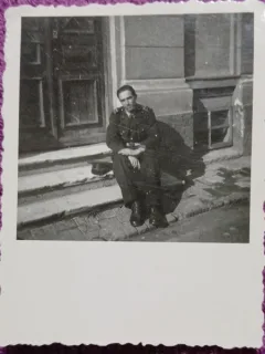 Fotografie, Plutonier din aramata romana, al doilea razboi mondial