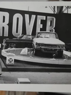 Fotografie, Salon Auto, Rover 3500, perioada comunista