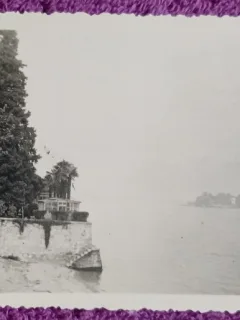 Fotografie, Stresa, comuna din Italia, pe malul lacului Magiore, 1934