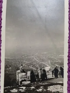 Fotografie, Tampa, vedere asupra Brasovului, 1935