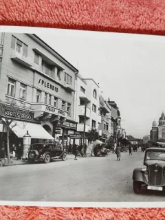Fotografie tip carte postala,Targu Mures, perioada interbelica