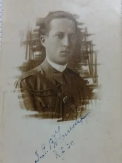 Fotografie ti Carte Postala, Sublocotenent perioada interbelica