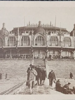 Carte Postala, Belgia, Ostend, Le Kursaal, perioada interbelica