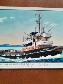 Fotografie tip carte postala, Kenley, Bething and Fire-Fighting, inceut de secol XX