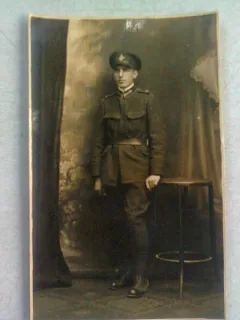 FOTOGRAFIE TIP CARTE POSTALA, MILITAR, ANII '20