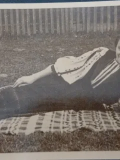 Fotografie tip Carte postala Romania, Salisteanca (din Salistea) 1938