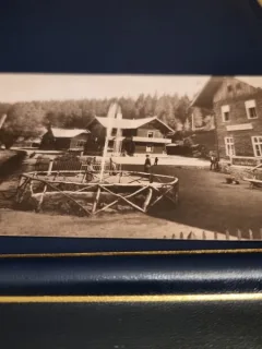 fotografie tip Carte Postala - Sibiu. Casa de Cura