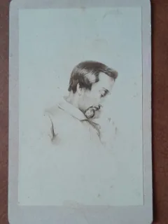 Fotografie tip CDV, Heinrich Heine