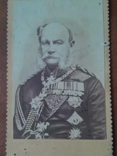 Fotografie tip CDV, Wilhelm I al Germaniei
