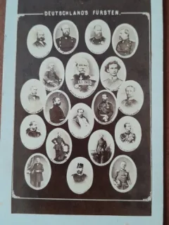 Fotografie tip CDV, printi ai Germaniei