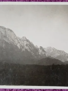 Fotografie, Varful Costila vazut de pe drumul spre Manusa Morarului, 1930