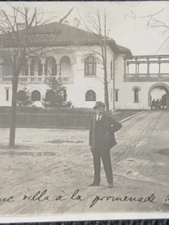 Fotografie, Vila de pe Kiseleff, Bucuresti, perioada interbelica