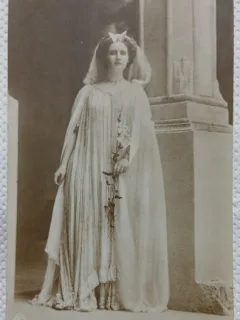 Fotografie tip Carte Postala, M.S.R. Printesa Elisabeta
