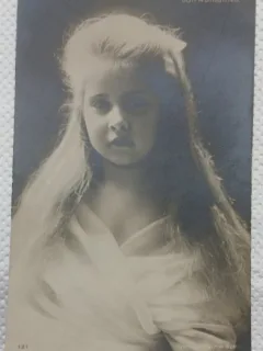 Fotografie tip Carte Postala, Principesa Maria a Romaniei, 1899