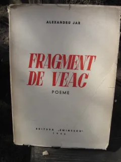 FRAGMENT DE VEAC - ALEXANDRU JAR