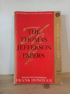 Frank Donovan - The Thomas Jefferson Papers