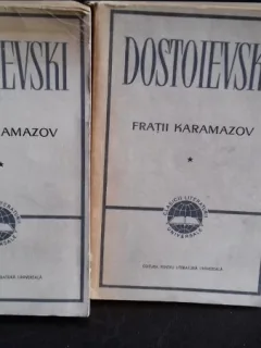 FRATII KARAMAZOV - DOSTOIEVSKI   2 VOLUME