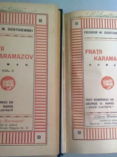 FRATII KARAMAZOV - DOSTOIEVSKI  2 VOLUME
