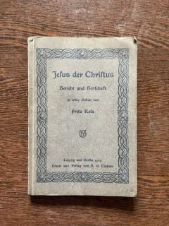 Fritz Refa Jesus der Christus (1907)