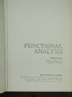 FUNCTIONAL ANALYSIS - WALTER RUDIN