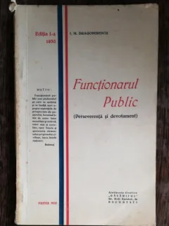 FUNCTIONARUL PUBLIC - I.M.DRAGOMIRESCU