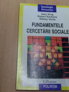 FUNDAMENTELE CERCETARII SOCIALE-GARY KING SI ALTII