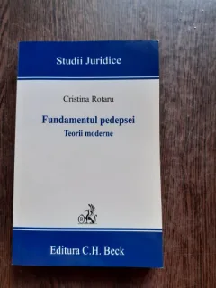 FUNDAMENTUL PEDEPSEI, TEORII MODERNE - CRISTINA ROTARU