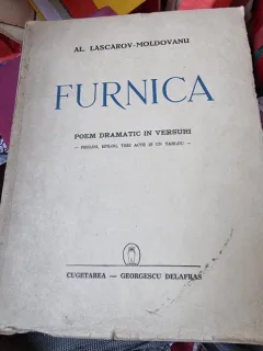 FURNICA-AL.LASCAROV-MOLDOVANU,EDITURA CUGETAREA DELAFRAS,CU DEDICATIA AUTORULUI