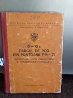 G-10  PARCUL DE POD DIN PONTOANE PR-71-COL. CONSTANTIN SAVU