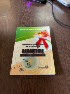 G. Adalbert Schneider Memorator Geometrie pentru gimnaziu
