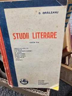 G. Ibraileanu - Studii Literare