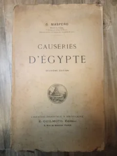 G. Maspero - Causeries L'Egypte