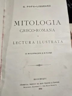G. Popa-Lisseanu - Mitologia Greco-Romana in Lectura Ilustrata