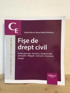 Gabriel Boroi, Mona-Maria Pivniceru - Fise de Drept Civil